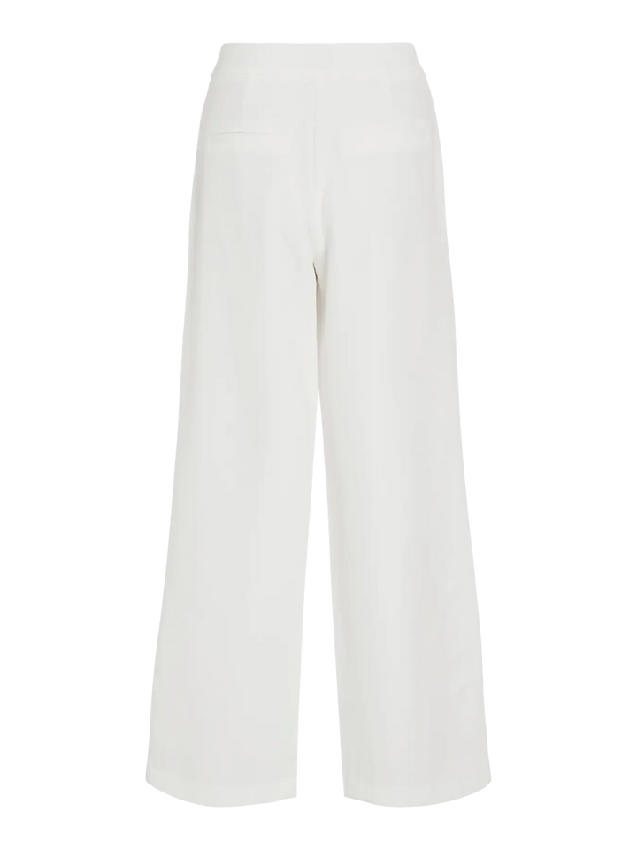 Vila - Vigery Winnie Wide Pants/Dc - 4950361 Cloud Dancer Bukser 