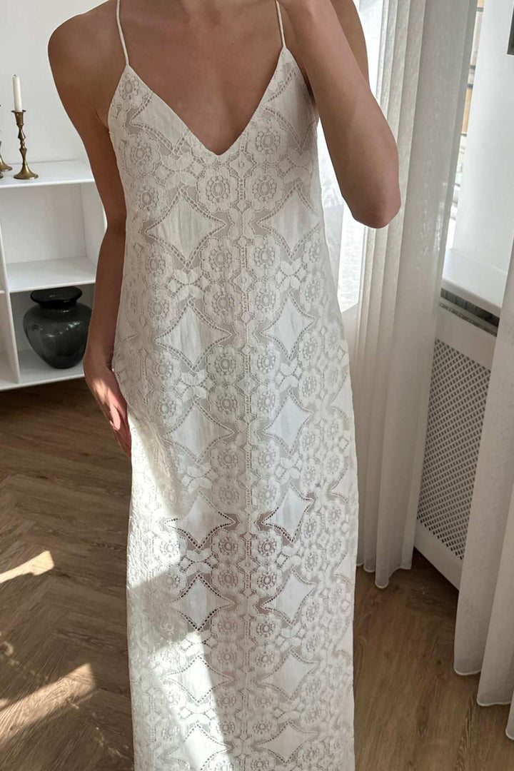 Sissel Edelbo - Sascha Strap Dress SE 1653 - Off White