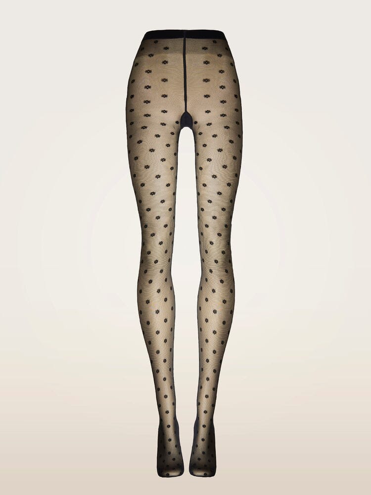 Wolford - Daisy Tights17667 - 9180 Black/black Strømpebukser 