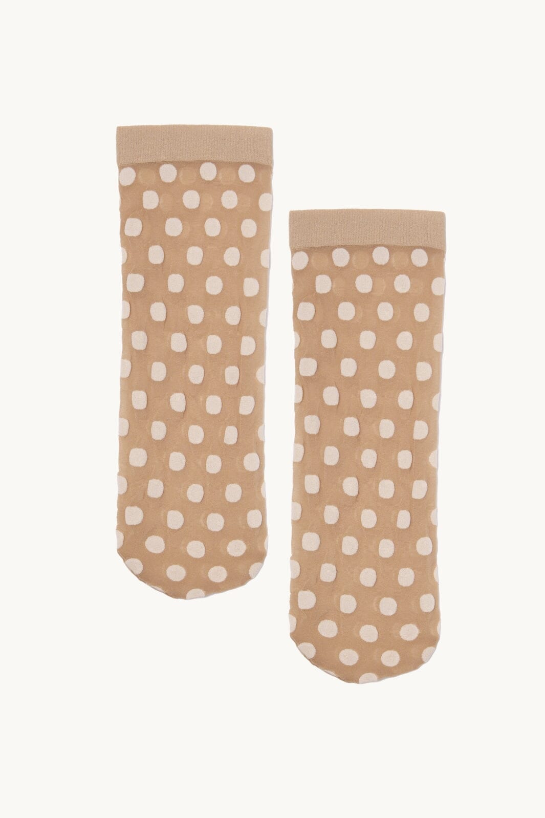 Wolford - Dots Socks48104 - 9383 White/white