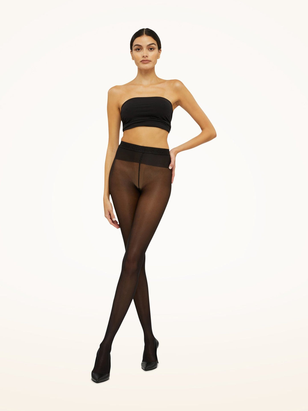 Wolford - Neon 40 Tights14978 - 7005 Black Strømpebukser 