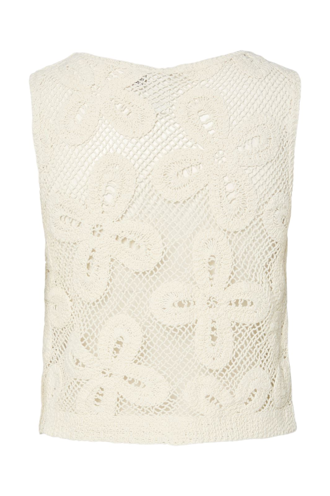 Y.A.S - Yasanula Sl Crochet Top - 4726038 Birch