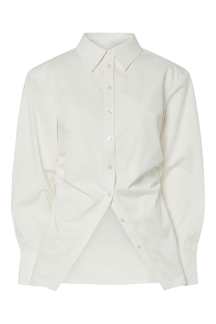 Y.A.S - Yasareka Ls Shirt - 4888857 Star White