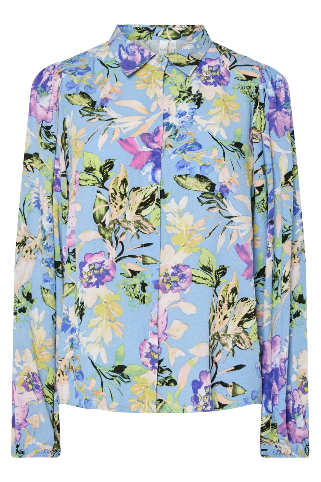 YAS - Yasasina Ls Shirt - 4658667 Clear Sky Alicca Skjorter 