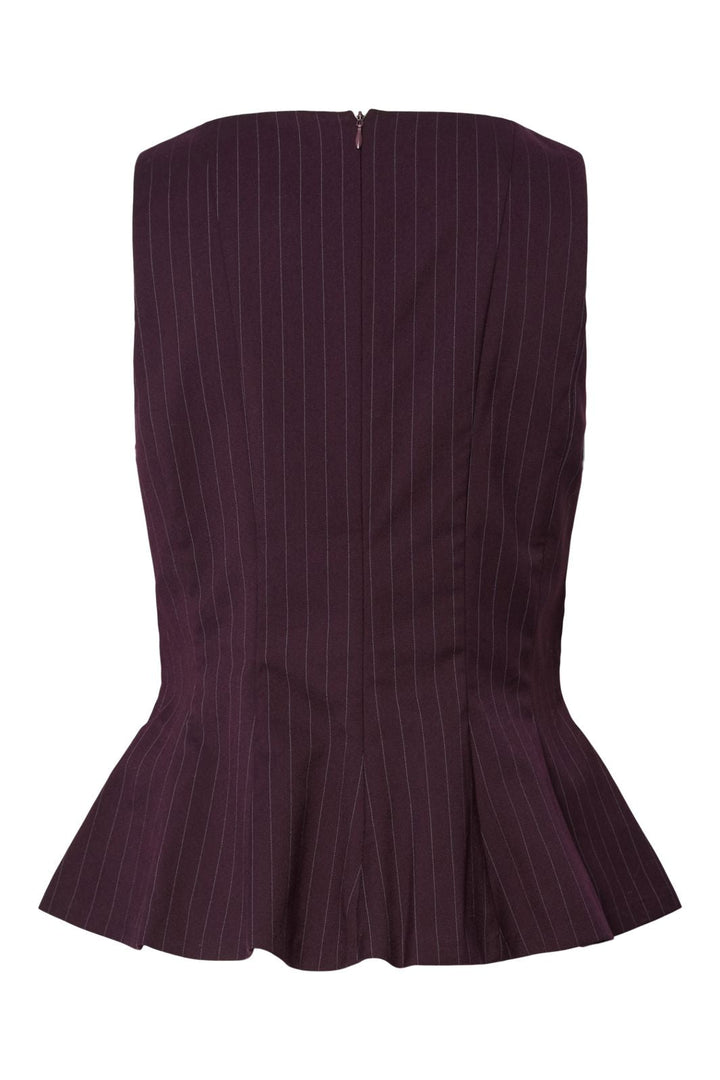 Y.A.S - Yasburla Sl Top - 4894401 Port Royale W. Pinstripe