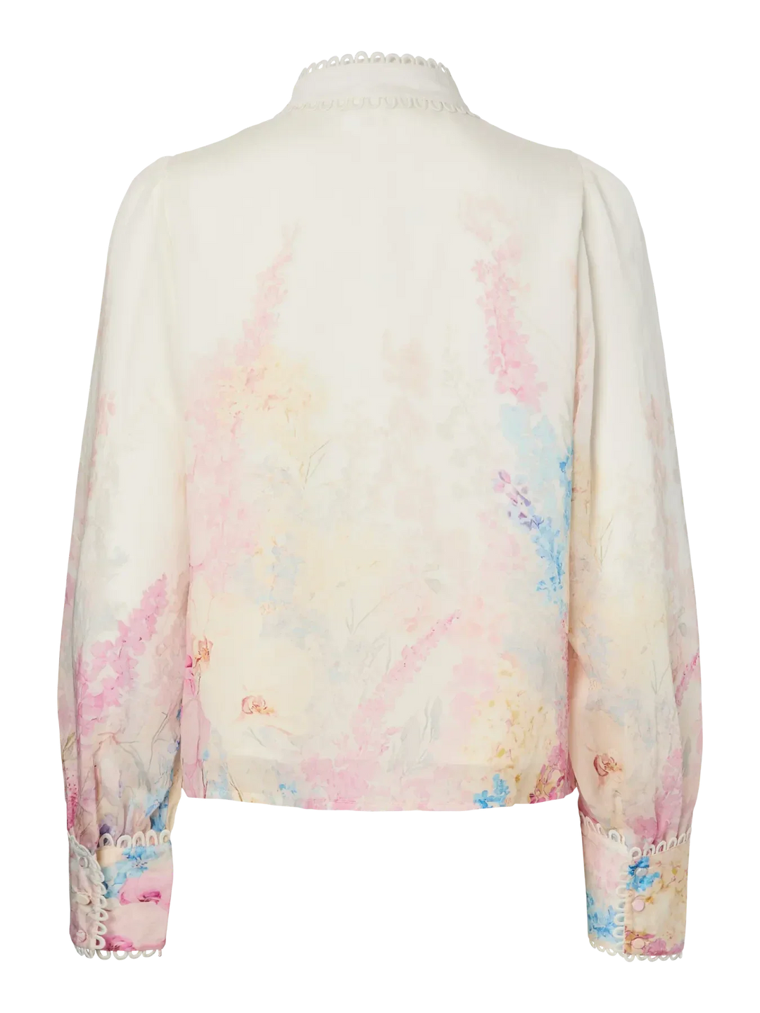 Y.A.S - Yasflorence Ls Shirt - 4965249 Pristine Florence Aop Skjorter 