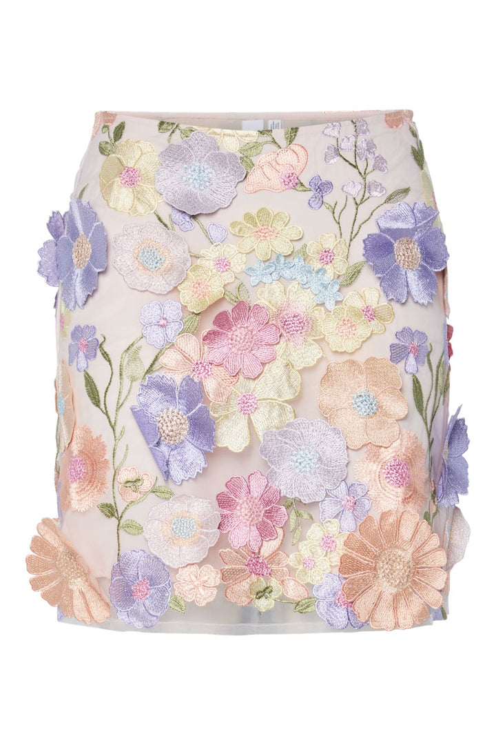 Y.A.S - Yasflowering Skirt - 4886954 Lavendula Pastel Flowers