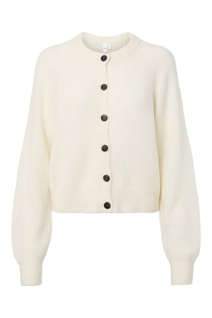 YAS - Yasjohi Ls Wool Blend Cardigan - 4972528 Pristine