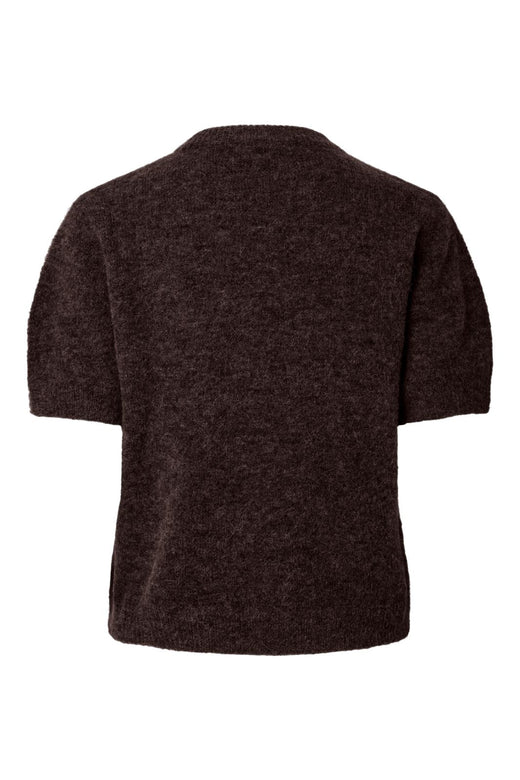 YAS - Yasjohi Ss Wool Blend Pullover - 5118885 Coffee Bean
