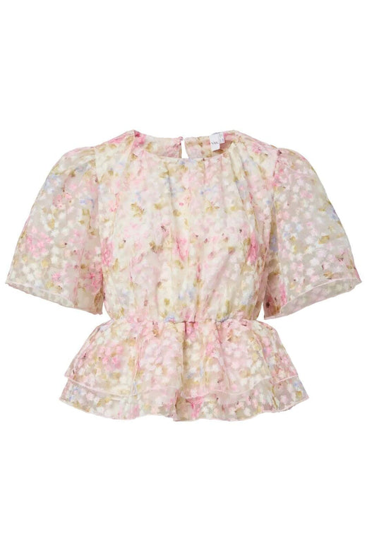 Y.A.S - Yasleanna Ss Top New - 4980256 Pristine Leanna Aop Toppe 