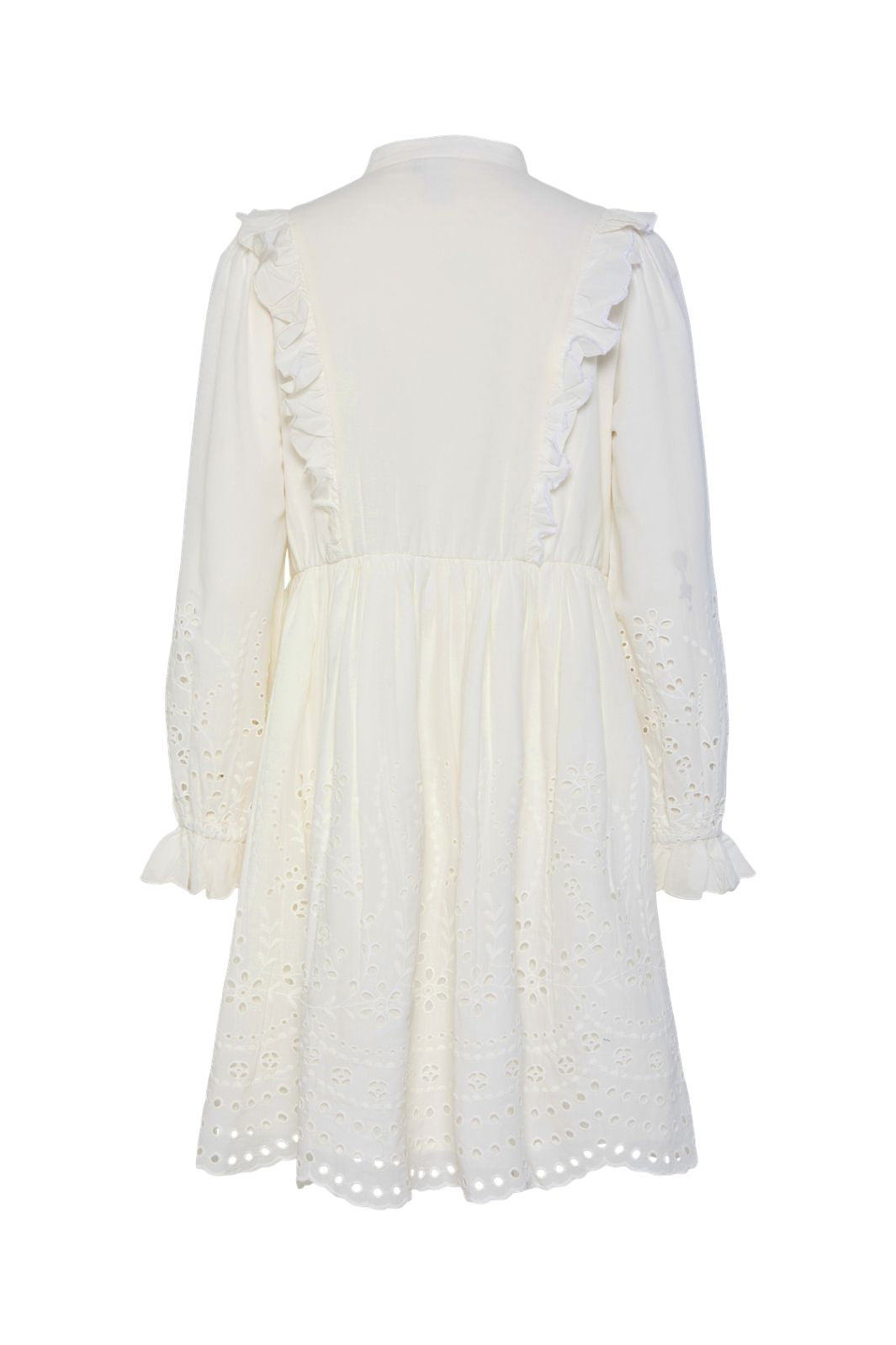 YAS - Yasluma Ls Dress - 4659224 Star White