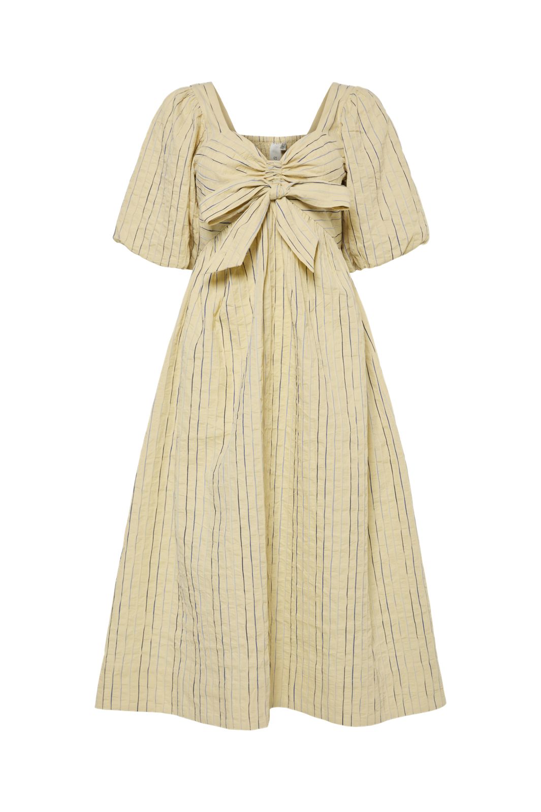 YAS - Yasmellow 2/4 Midi Dress - 4732043 French Vanilla