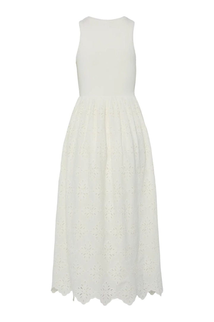 Y.A.S - Yasmiri Sl Long Embroidery Dress - 4849135 Star White