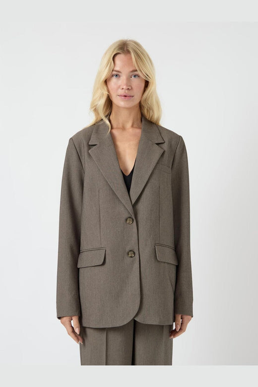 Y.A.S - Yasreemaj Ls Blazer - 4794973 Grey Melange