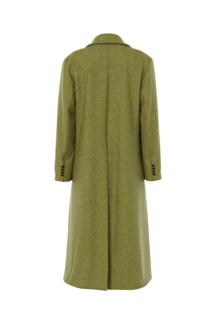 YAS - Yasroyla Ls Wool Blend Long Coat - 5099573 Cardamom Seed