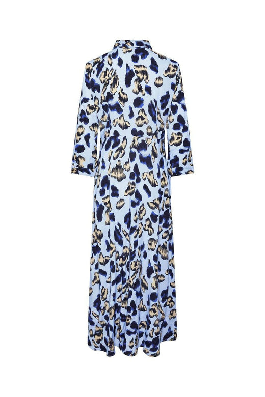 YAS - Yassavanna Long Shirt Dress - 4481807 Clear Sky Liro Print