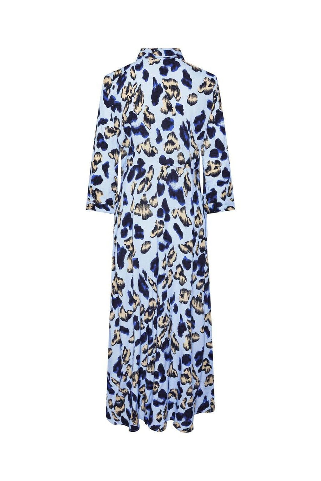 YAS - Yassavanna Long Shirt Dress - 4481807 Clear Sky Liro Print