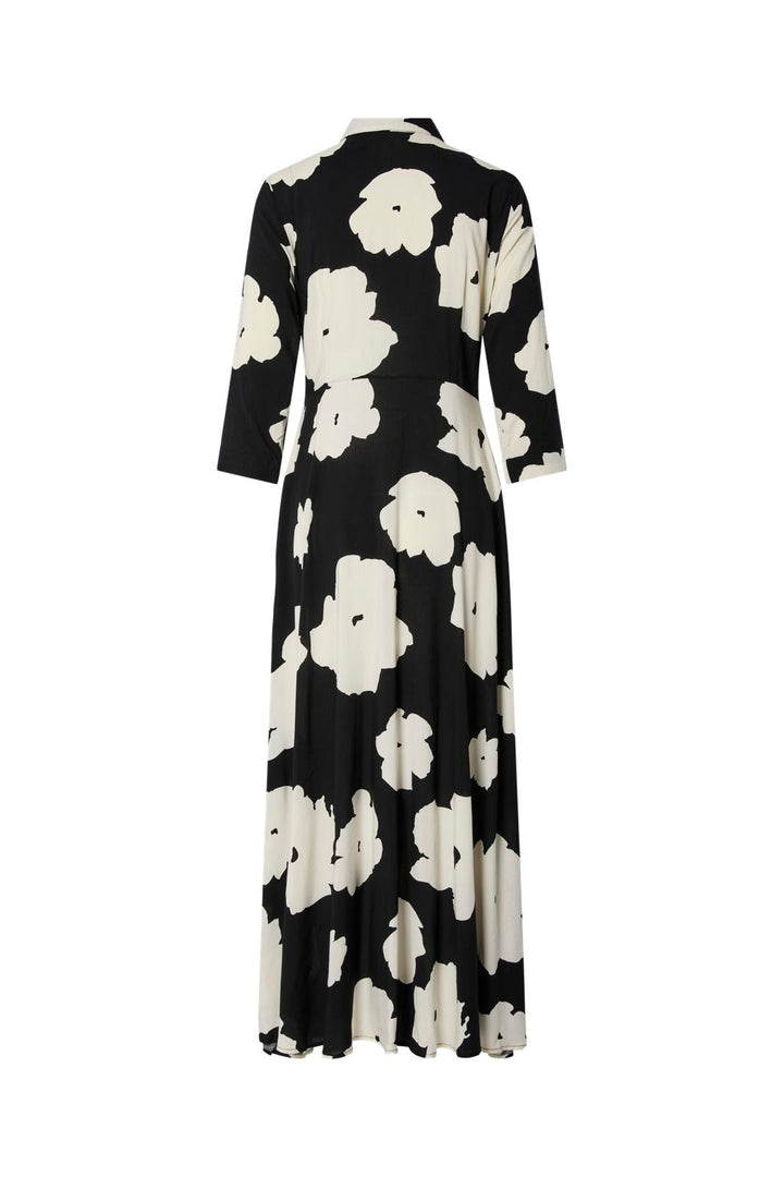 YAS - Yassavanna Long Shirt Dress - 4630883 Black Mille