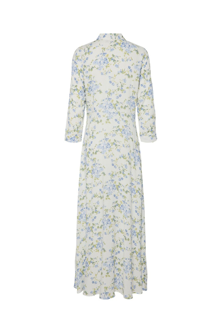 Forhåndsbestilling - Y.A.S - Yassavanna Long Shirt Dress - 4745084 Star White Sumelli