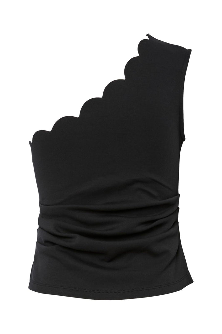 Y.A.S - Yasscallop O/S Top - 4881711 Black