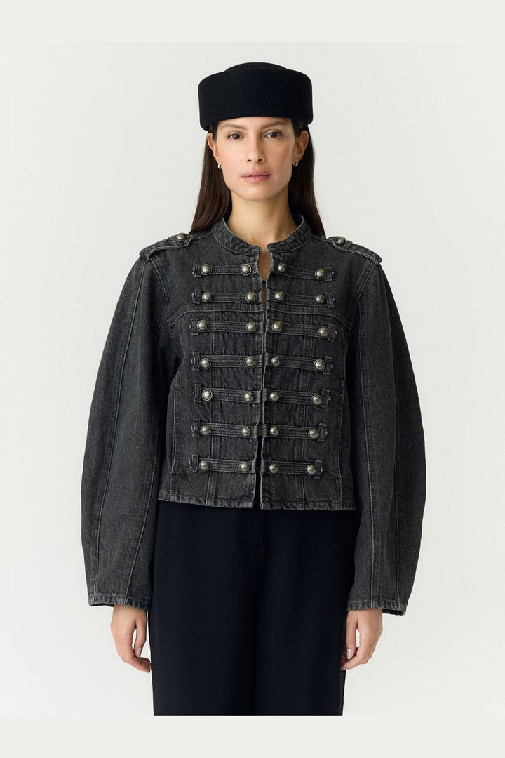 YAS - Yassky Ls Denim Jacket Story - 5171868 Dark Grey Denim