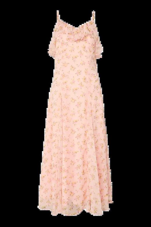 Y.A.S - Yassoiree Strap Maxi Dress Bm - 4977236 Blushing Rose Soiree Aop Kjoler 