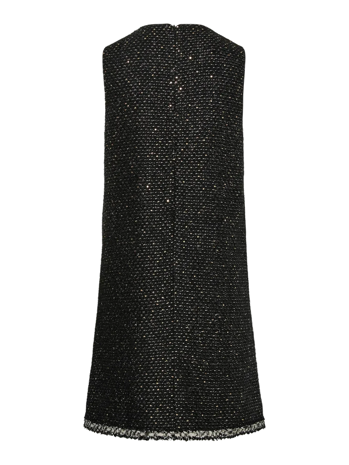 Y.A.S - Yasunida Sl Tweed Dress - 4845986 Black Kjoler 