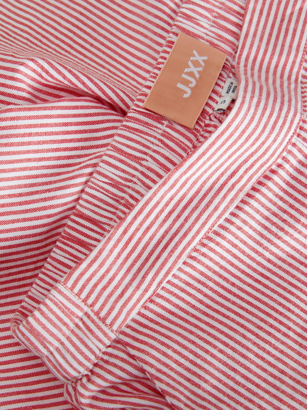 Jjxx - Jxsiva Oxford Shorts - 4466992 Fiery Red Stripes