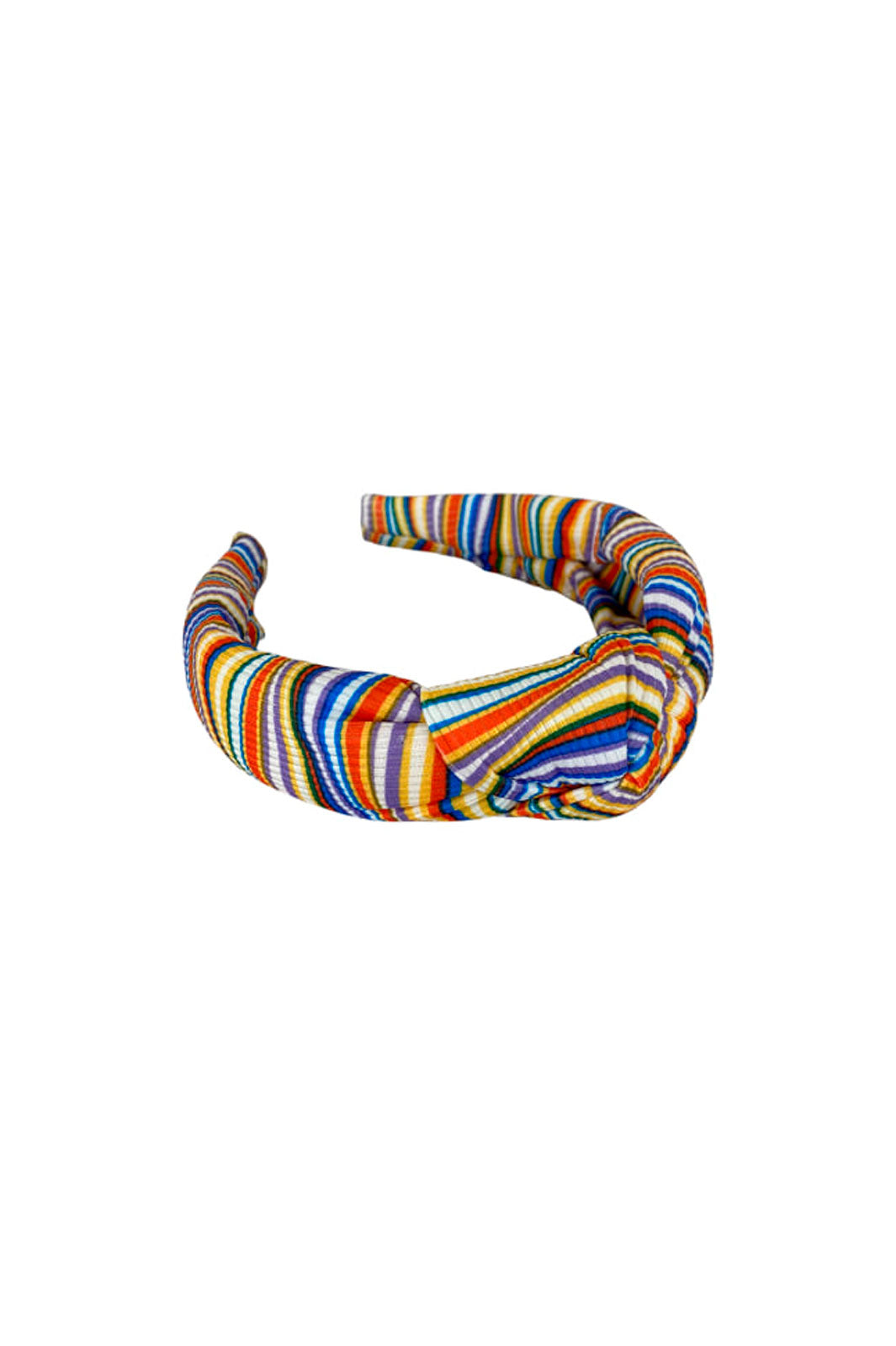 Black Colour - Bcwilma Striped Headband - Orange Multi Pandebånd 