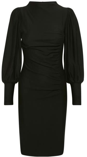 Gestuz - Rifa Puff Dress - Black Kjoler 