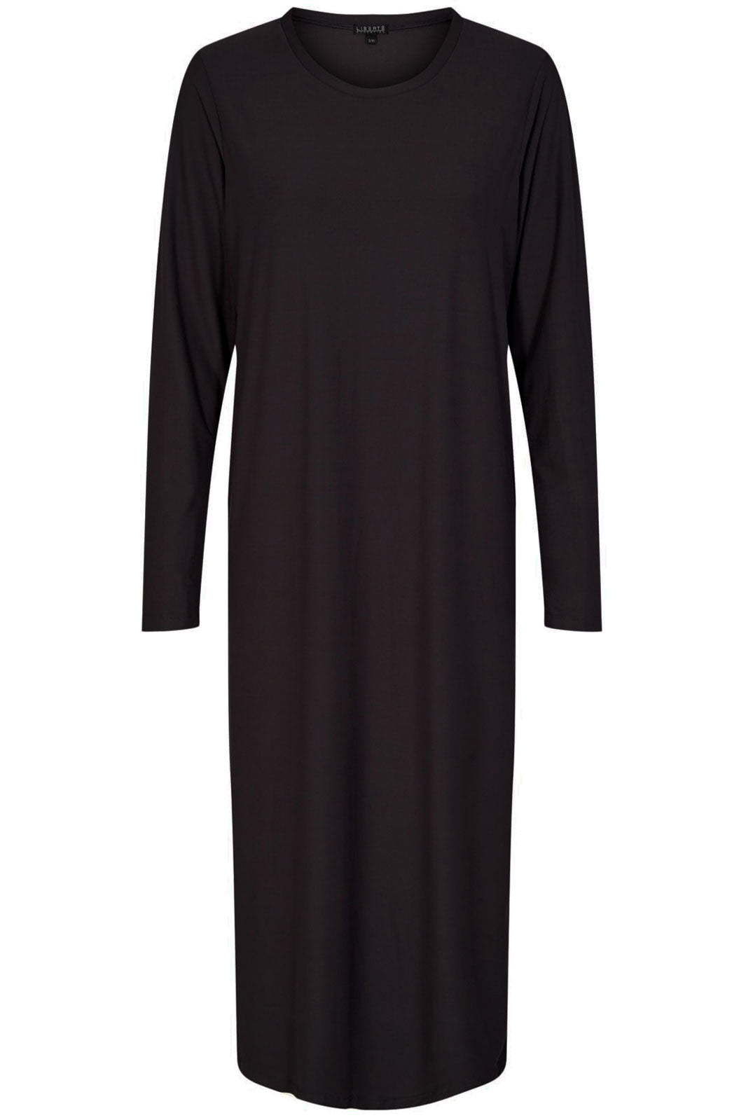 Liberte - Alma LS T-shirt Dress - Black Kjoler 