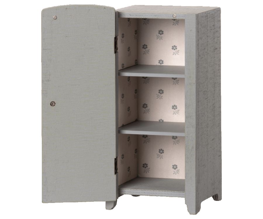 Maileg - Miniature Closet - Grey/Mint Legetøj 