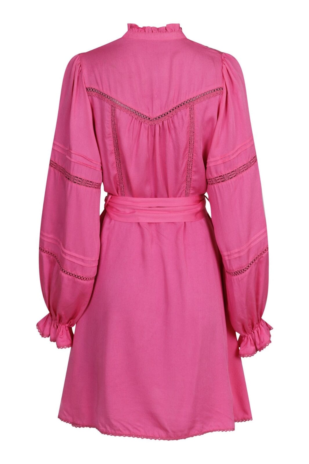 Neo Noir - Ditte Satin Dress - Pink Kjoler 