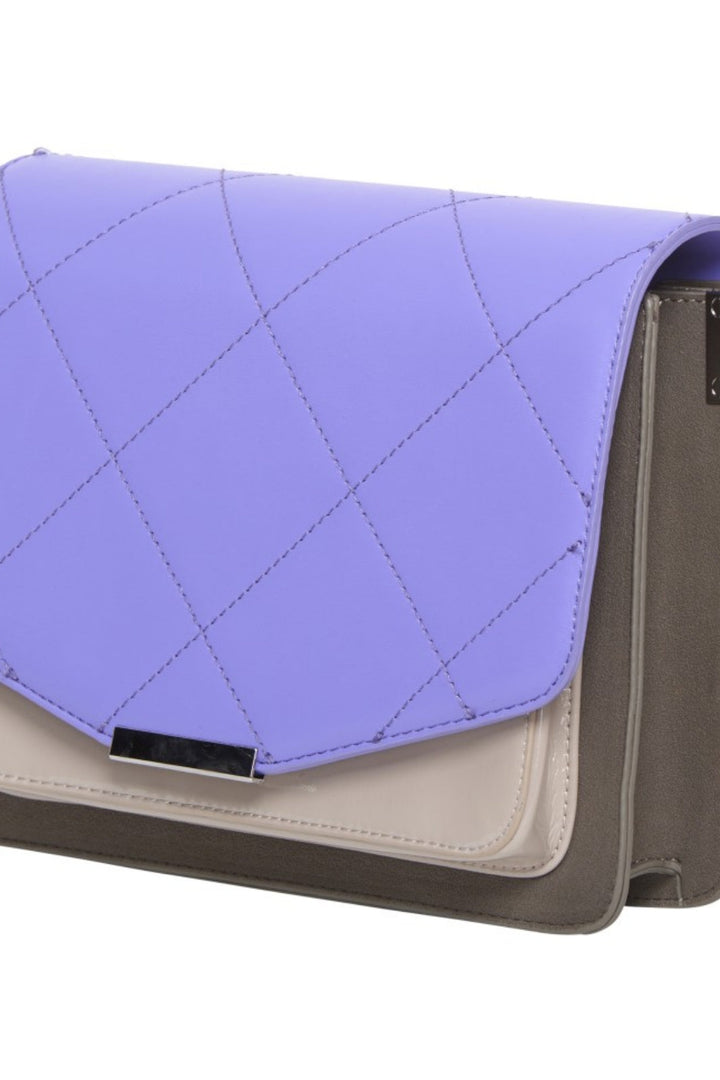 Noella - Blanca Multi Compartment Bag - Bright Purple/Grey Lak/Grey Tasker 