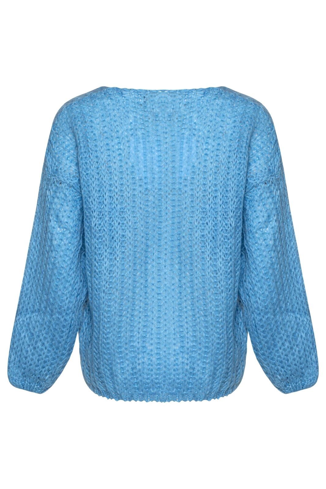 Noella - Joseph Knit Sweater - 109 Blue Strikbluser 