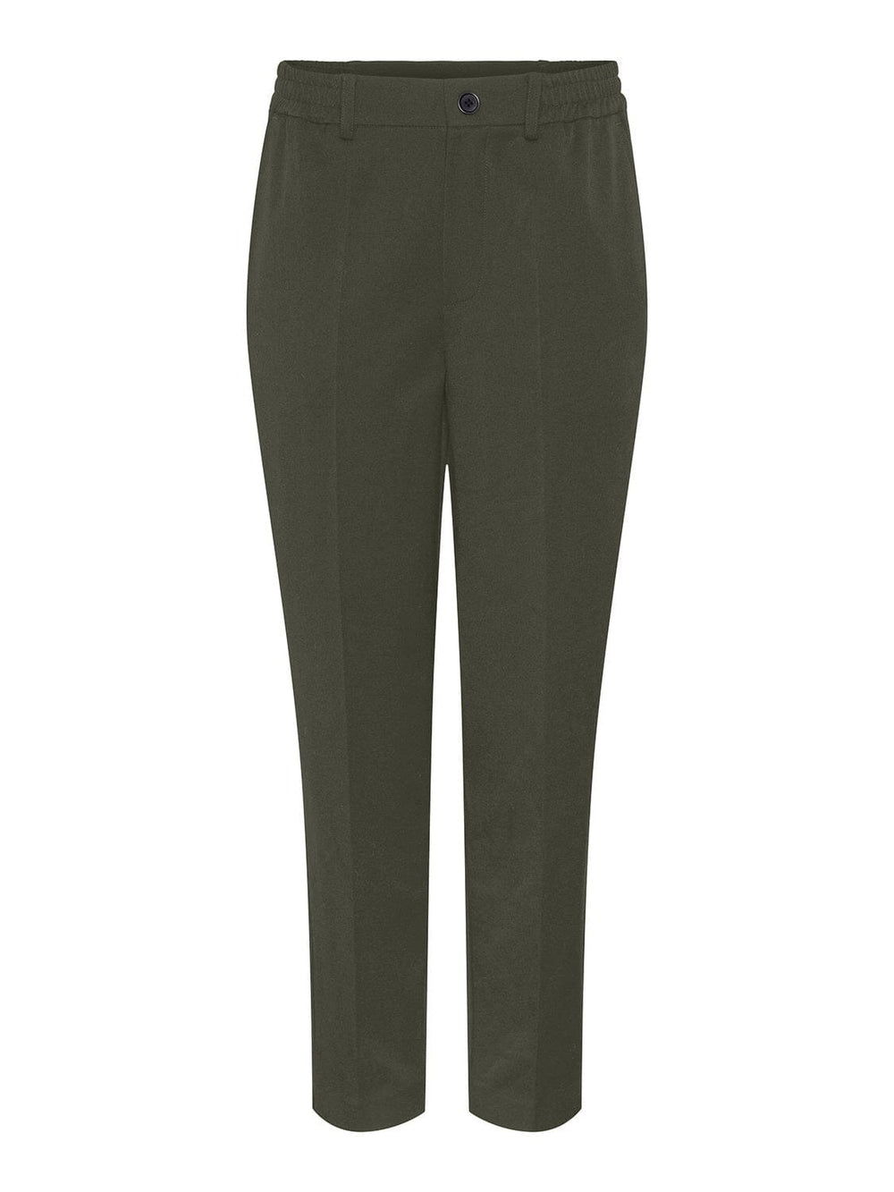 Pieces, Pccamil Hw Ankle Pant, Deep Lichen Green
