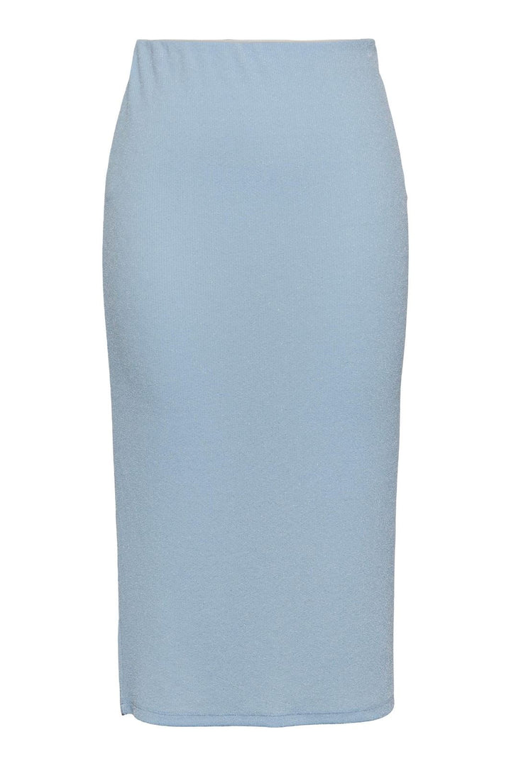 Pieces - Pclina Midi Skirt - Airy Blue Nederdele 