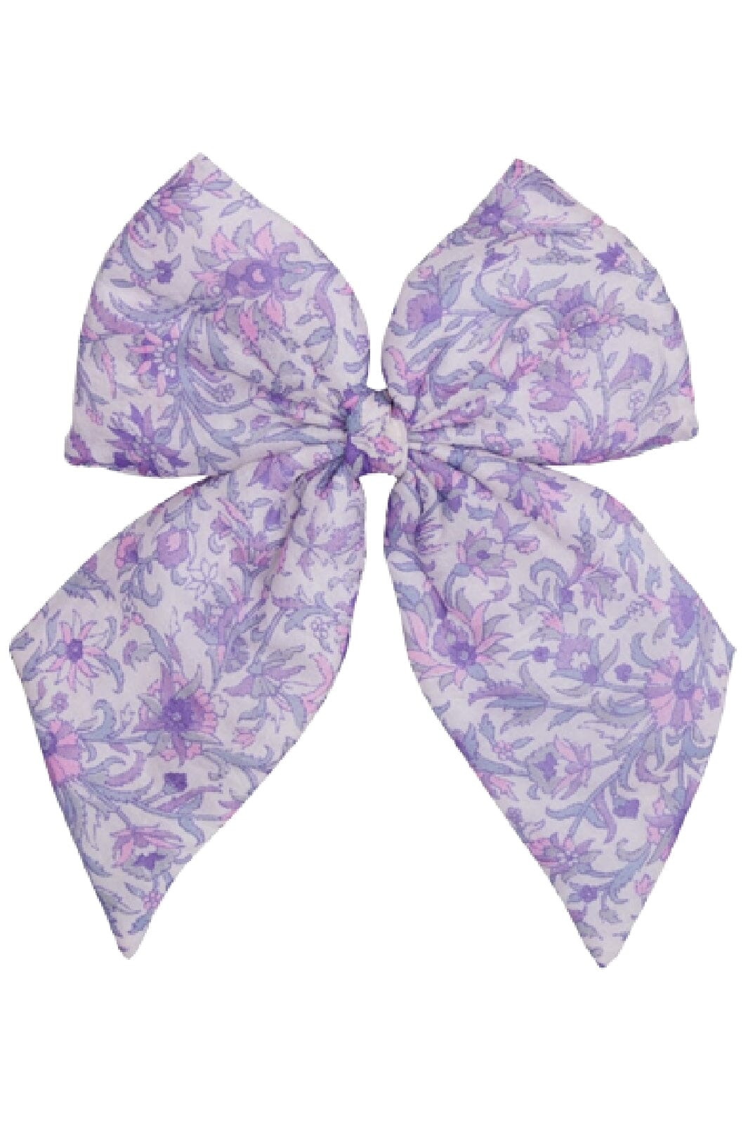 Sissel Edelbo - Big Silk Bow Hair Clip - Purple Delight Hårspænder 