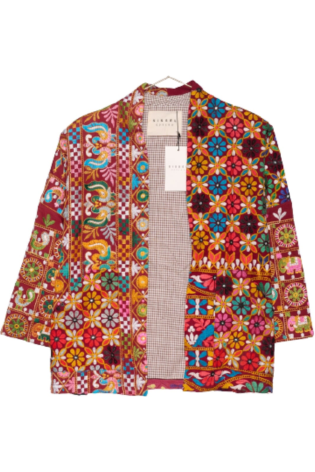 Sissel Edelbo - Jasmin Embroidery Blanket Jacket - No. 121 Jakker 